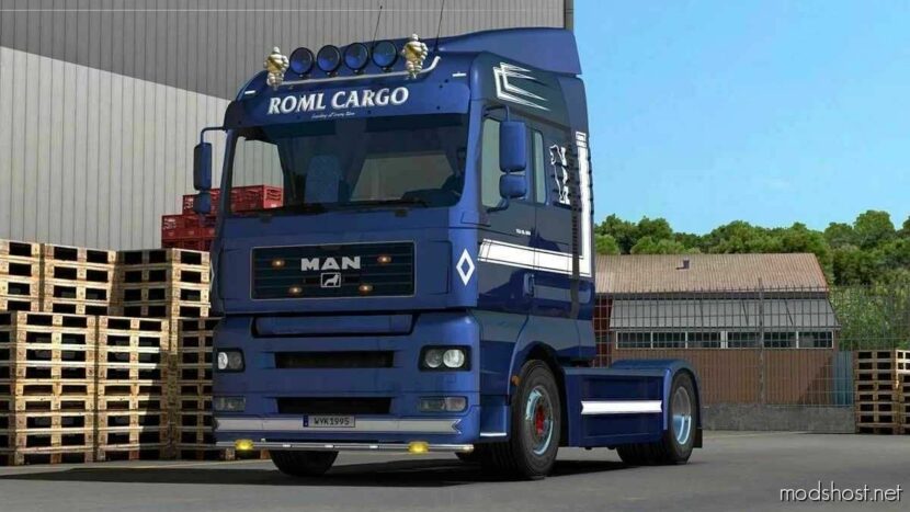 ETS2 MAN Truck Mod: TGA V2.1 1.48 (Featured)