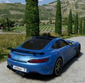 BeamNG Mercedes-Benz Car Mod: Mercedes AMG GT V1.3 0.30 (Image #2)