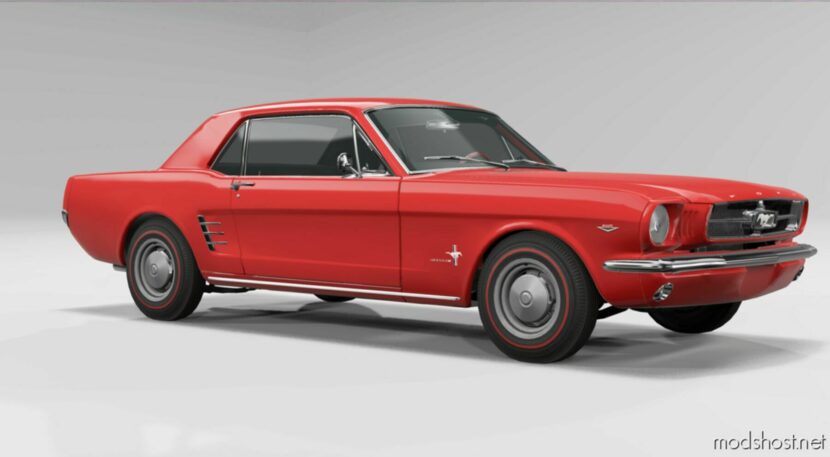 BeamNG Ford Car Mod: Mustang V1.7 0.30 (Featured)