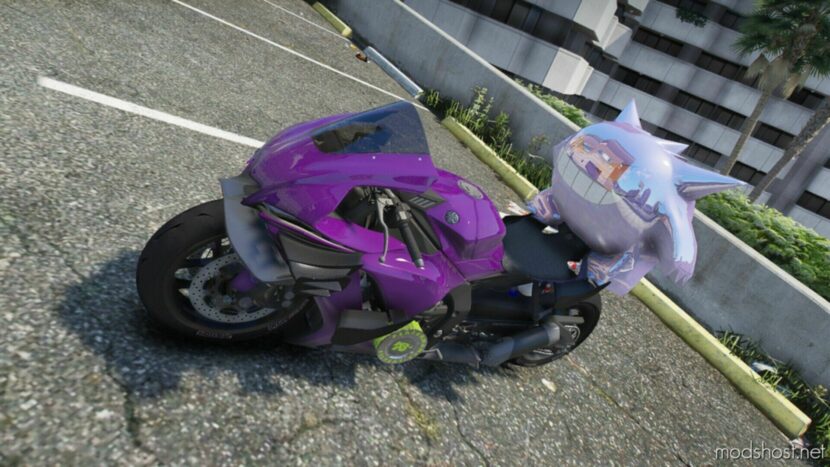 GTA 5 Yamaha Vehicle Mod: R1 Gengar SD (Featured)