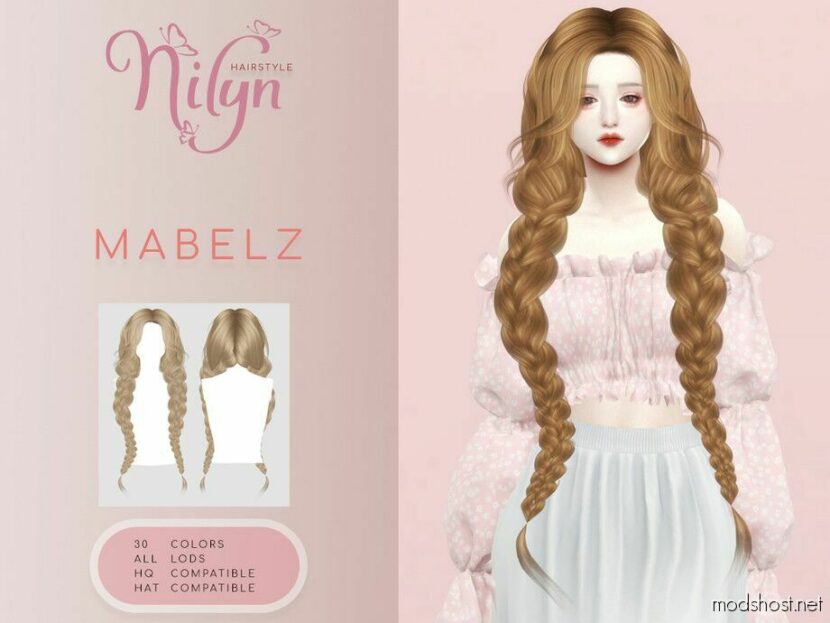 Sims 4 Female Mod: Mabelz Hair (Featured)