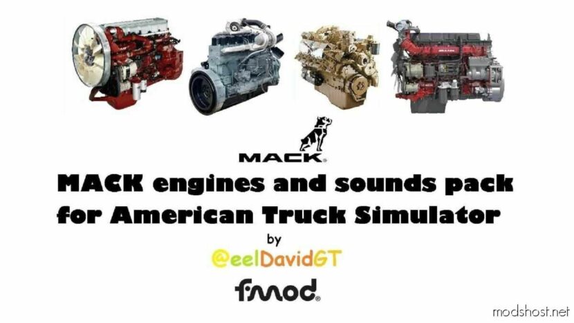 ATS Mack Part Mod: Engines & Sounds Pack V1.2 1.48 (Featured)