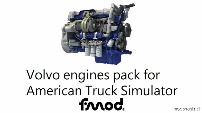 ATS Volvo Part Mod: Engines Pack V1.2 1.48 (Featured)