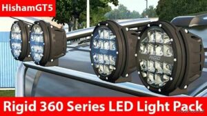 ETS2 Part Mod: Rigid 360 Series LED Light Pack V3.0 (Featured)