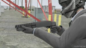 GTA 5 Weapon Mod: Remington 590 – Short Version Animated V2.0 (Image #3)