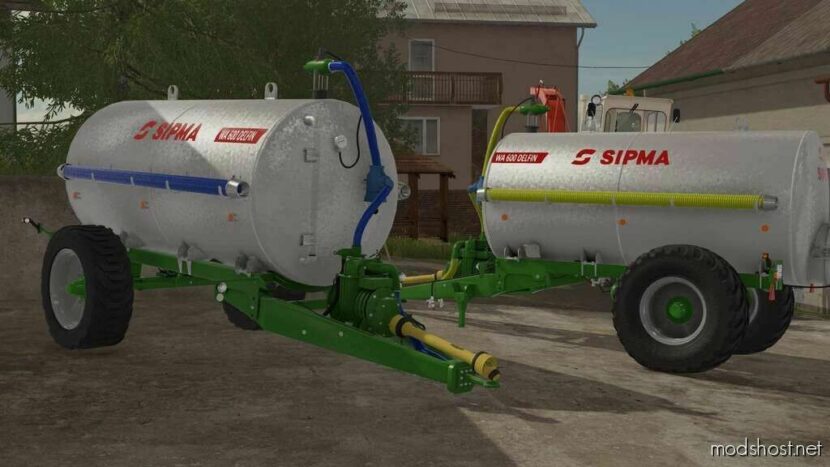 FS22 Sipma Trailer Mod: WA 600 Delfin (Featured)