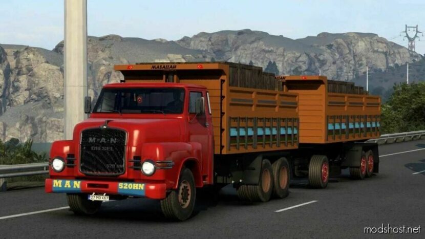 ETS2 MAN Truck Mod: 520 HN (Featured)