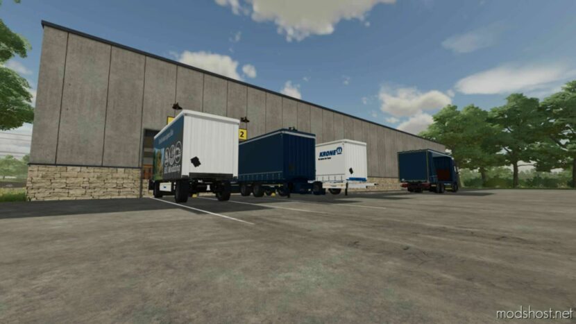 FS22 Krone Trailer Mod: Anhanger Pack V1.2 (Featured)