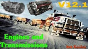 ATS Engines Sound Mod: And Transmissions Pack V12.1 1.48 (Featured)