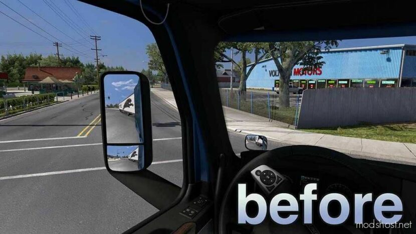 ATS Mod: True Mirror FOV 1.48 (Featured)