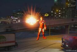 GTA 5 Player Mod: Ironman MK-45 (Image #4)