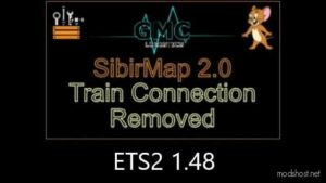 ETS2 Mod: Sibirmap 2 Train Connection Removed (Featured)