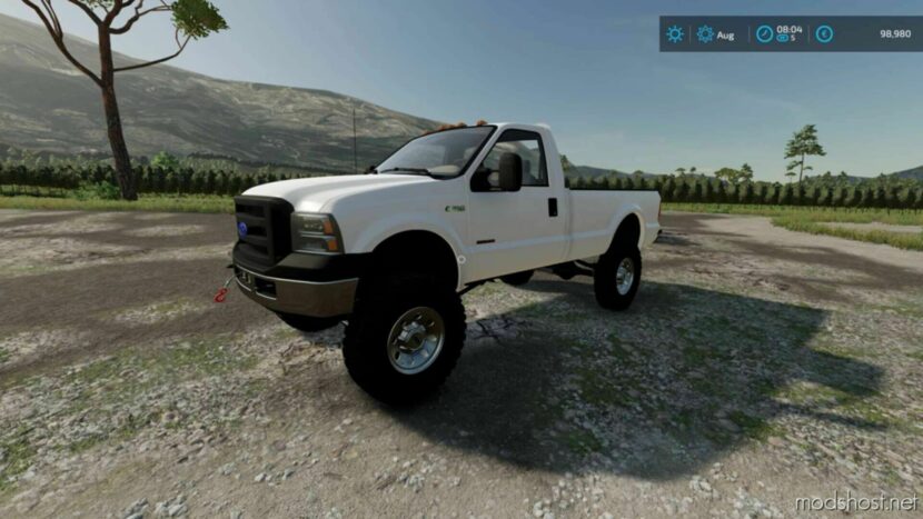 FS22 Ford Car Mod: 2007 F350 Edit (Featured)