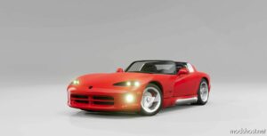 BeamNG Dodge Car Mod: Viper 1992 Revamp 0.30 (Image #3)