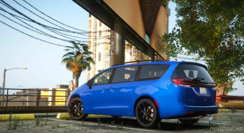 GTA 5 Vehicle Mod: 2022 Chrysler Pacifica S (Featured)