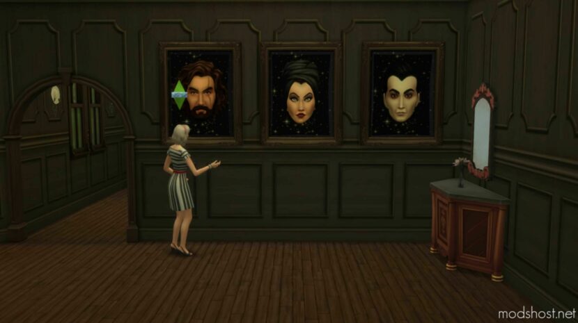 Sims 4 Object Mod: Talking Paintings (Featured)