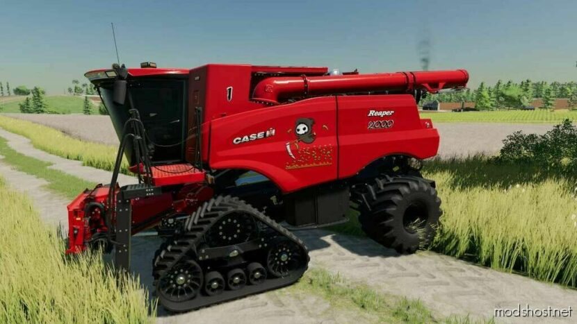 FS22 Combine Mod: Reaper 2000 Harvester V1.0.0.1 (Featured)