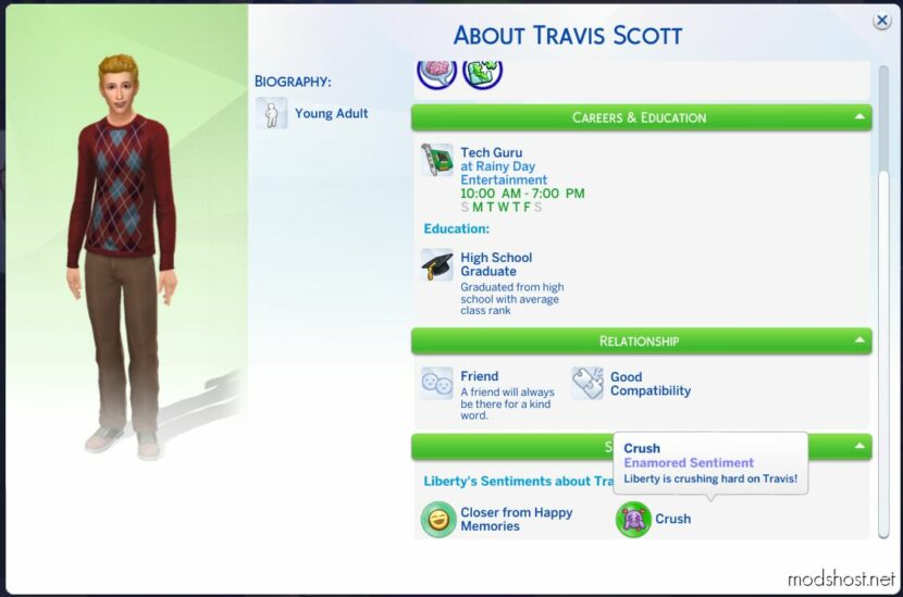 Sims 4 Mod: Adults Get Crushes FIX (Featured)