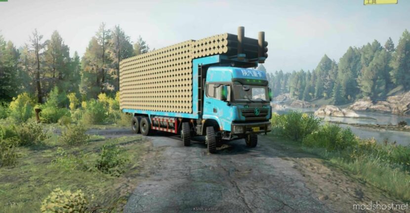 SnowRunner Mod: Shaanxi Automobile Delong Truck (Featured)