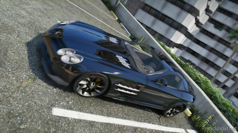 GTA 5 McLaren Vehicle Mod: Mercedes-Benz SLR Mclaren (Featured)