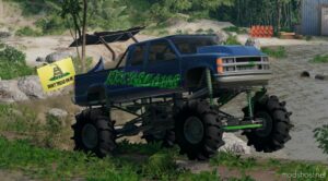 BeamNG Car Mod: Chevy K1500 Mega Truck 0.30 (Featured)