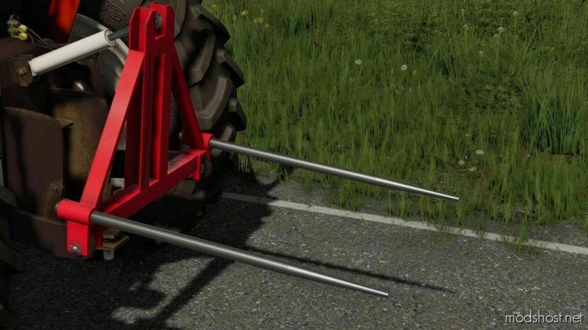 FS22 Attachment Mod: Small Bale Fork V1.1 (Featured)