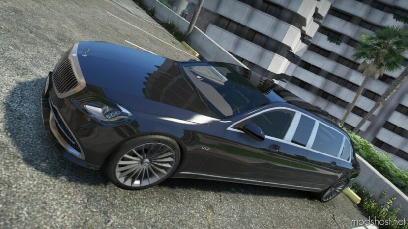 GTA 5 Mercedes-Benz Vehicle Mod: Mercedes-Maybach S650 Pullman (Featured)