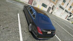 GTA 5 Mercedes-Benz Vehicle Mod: Mercedes-Maybach S650 Pullman (Image #3)