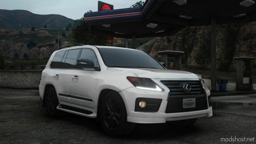 GTA 5 Lexus Vehicle Mod: LX570 2015 Sport/Supercharged (Featured)