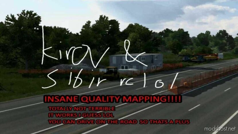 ETS2 Mod: Kirov Map Sibirmap Road Connection (Featured)