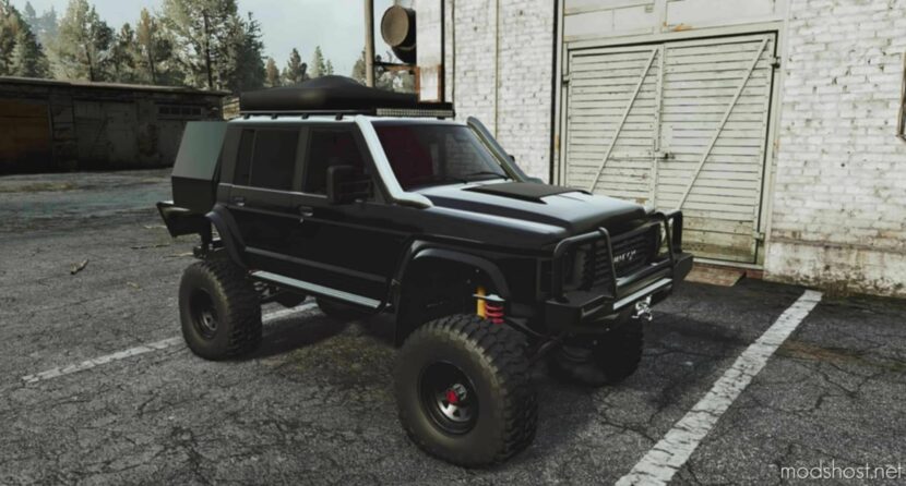 SnowRunner Car Mod: GQ Beast Dual CAB UTE (Featured)