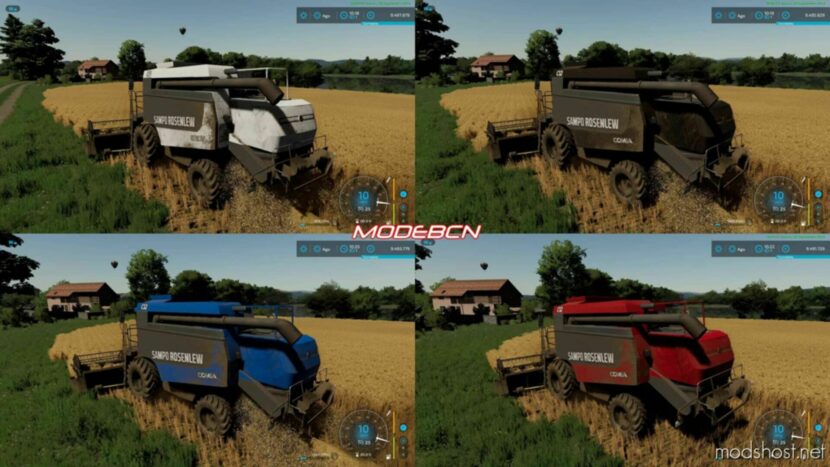 FS22 Combine Mod: Skif 310 With More Colors Added V1.0.0.1 (Featured)