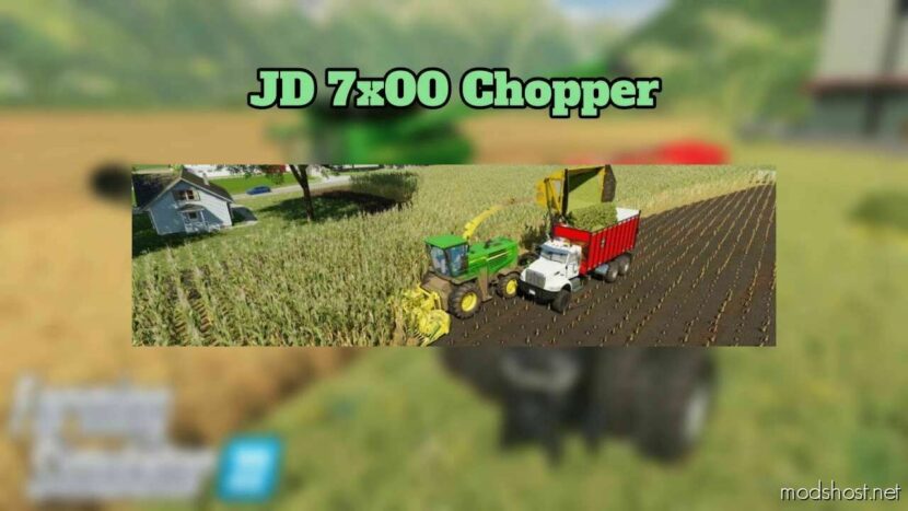 FS22 John Deere Implement Mod: JD 7×00 Chopper (Featured)