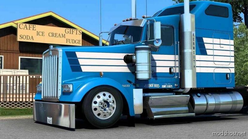 ATS Kenworth Truck Mod: Lowered Chassis For W900 V1.1 (Featured)