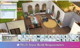 Sims 4 Mod: Separated ThrifTea Lot Types (Image #3)