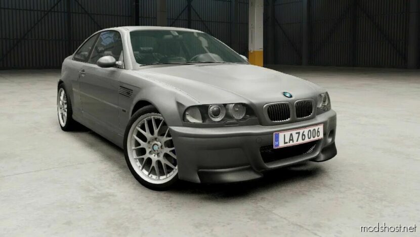 BeamNG BMW Car Mod: E46 Sedan 0.30 (Featured)