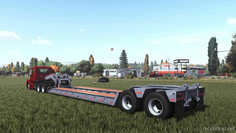 FS22 Trailer Mod: 2-Axle Lowboy (Featured)