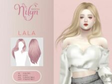 Sims 4 Female Mod: Lala Hair (Featured)