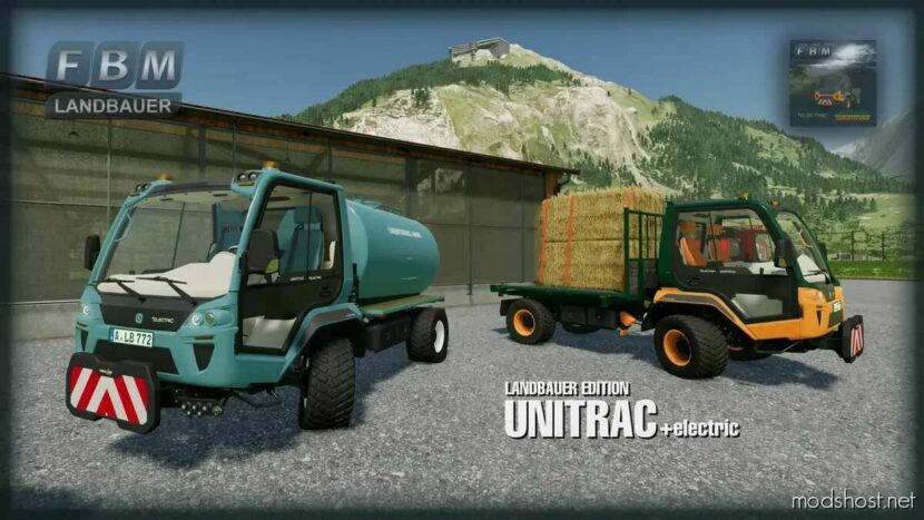 FS22 Vehicle Mod: Unitrac Electric LE V1.0.1 (Featured)