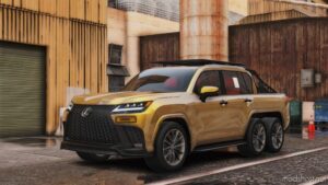 GTA 5 Lexus Vehicle Mod: LX600 6×6 (Image #2)