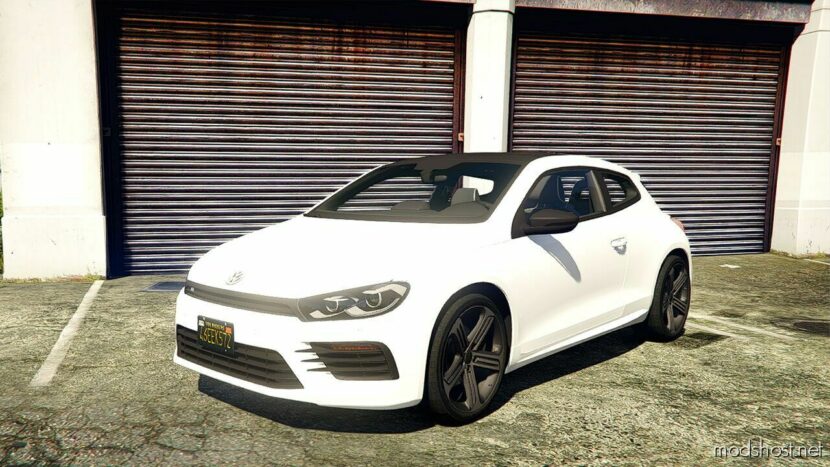 GTA 5 Volkswagen Vehicle Mod: 2015 Volkswagen Scirocco Facelift Addon/Fivem (Featured)