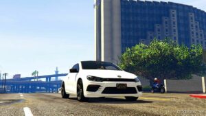 GTA 5 Volkswagen Vehicle Mod: 2015 Volkswagen Scirocco Facelift Addon/Fivem (Image #4)