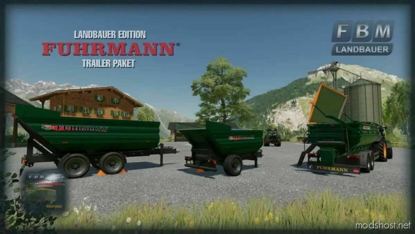 FS22 Mod: Fuhrmann Trailer-Pack LE (Featured)