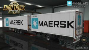 ETS2 Mod: Maersk Trailer 1.48 (Image #2)