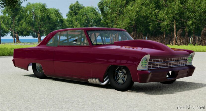 BeamNG Car Mod: 1967 Drag Nova V1.5 0.30 (Featured)