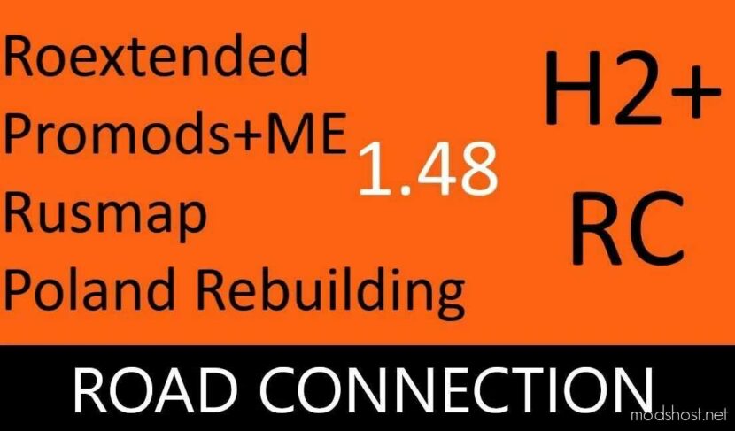 ETS2 RusMap Mod: Hybrid Plus 1 And 2 - Roex, Promods+Me, Rusmap, Poland Rebuilding V3.0 (Featured)