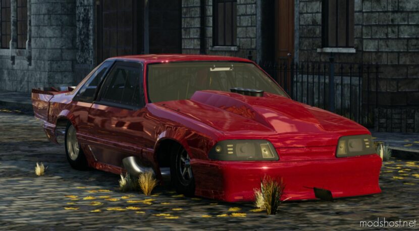 BeamNG Car Mod: Drag Mustang 1993 0.30 (Featured)