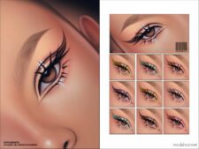 Sims 4 Female Makeup Mod: Eyeliner N278 (Featured)