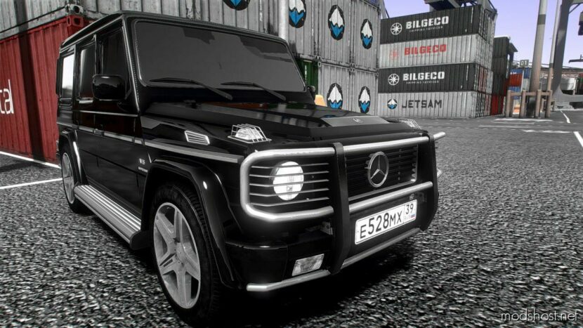 GTA 5 Mercedes-Benz Vehicle Mod: G55 AMG (Featured)