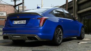 GTA 5 Vehicle Mod: Cadillac CT5V Blackwing 2022 (Image #4)